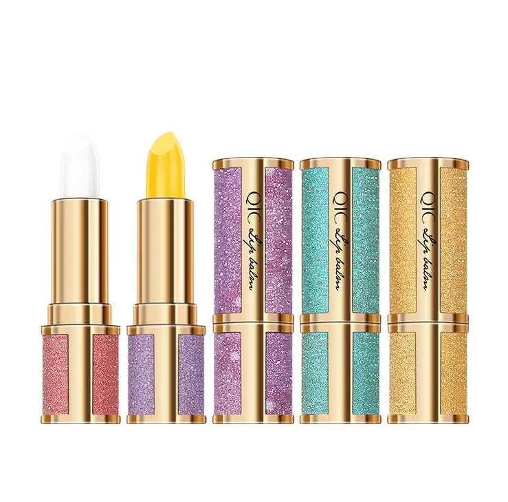 Starry Sky Lipstick New Long Lasting Moisturize Carotene Lipstick Lip Care Waterproof Temperature Change Color Magic Lip Balm