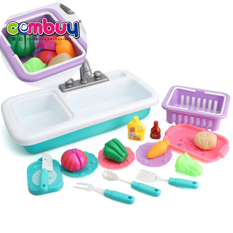 Электрический умывальник ролевые игры звук малыш Кухонная мойка