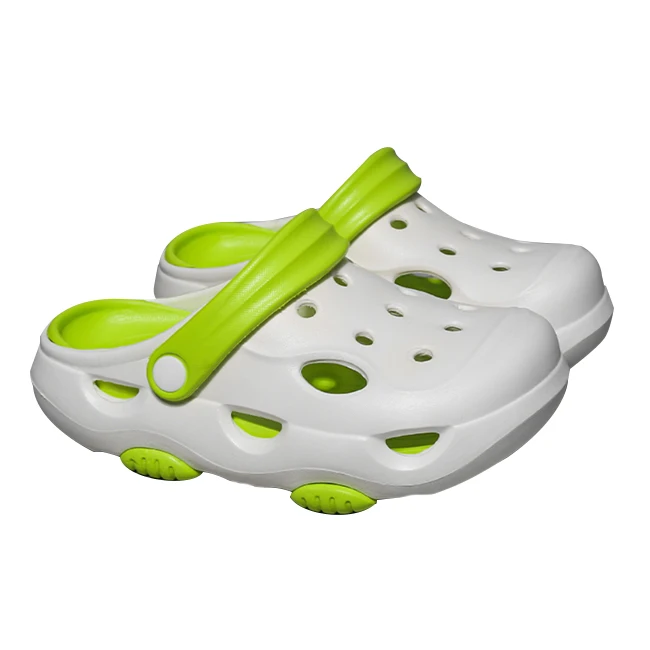 Hedian Factory Customized Logo EVA Popular Designs Cute Cartoon anti-slip  bath Kids Baby Clogs Unisex Outdoor  Slipper clogs