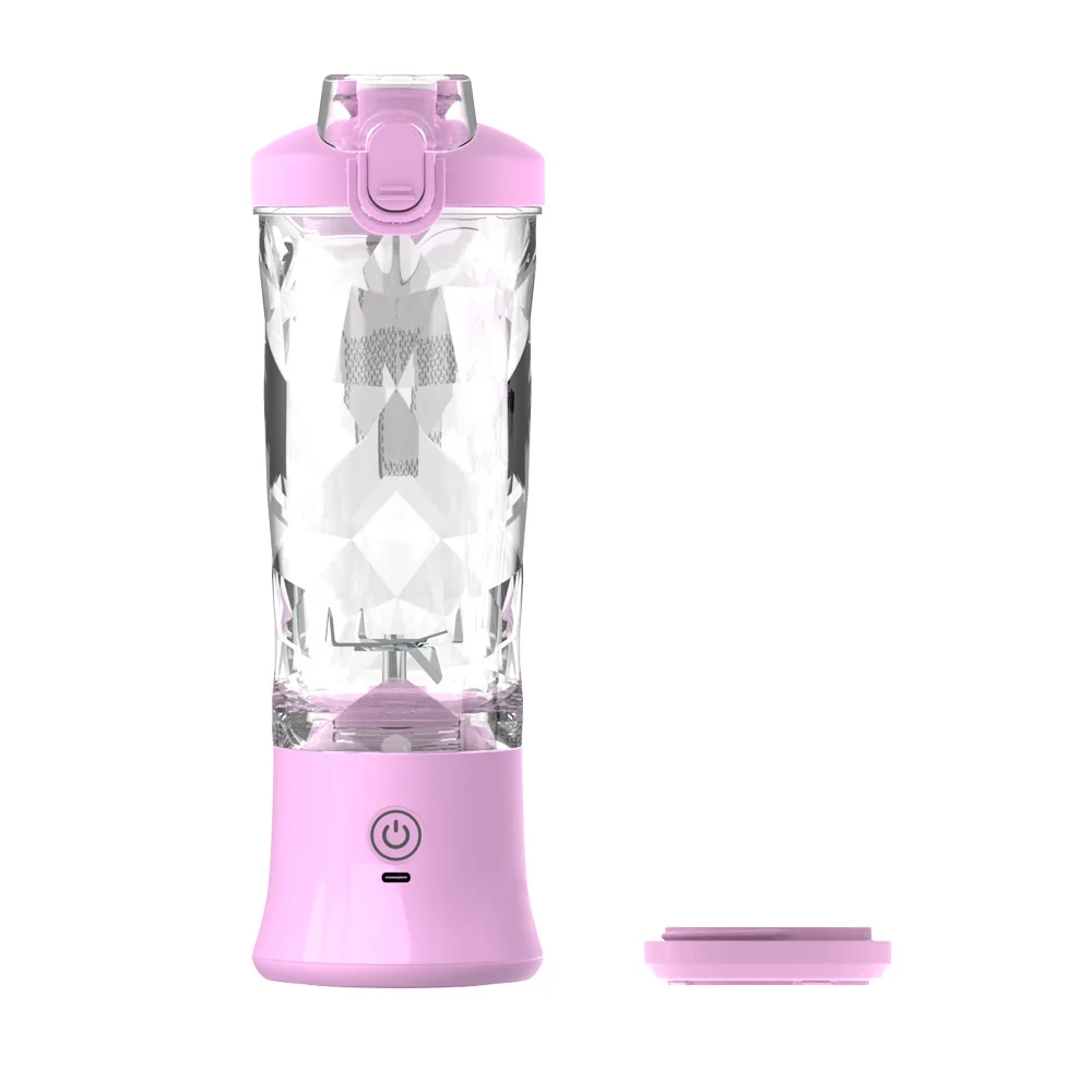 NPOT High Quality Portable Mini Small USB Rechargeable 6 Blades Portable Blender Stocks Available