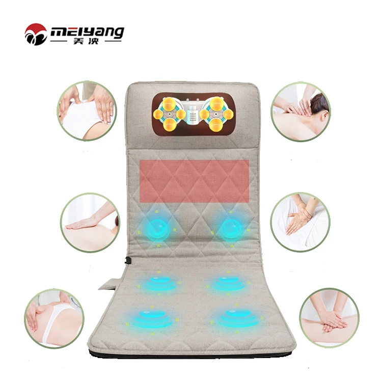 
Meiyang electric full body vibration massage mattress with pillow for bed 