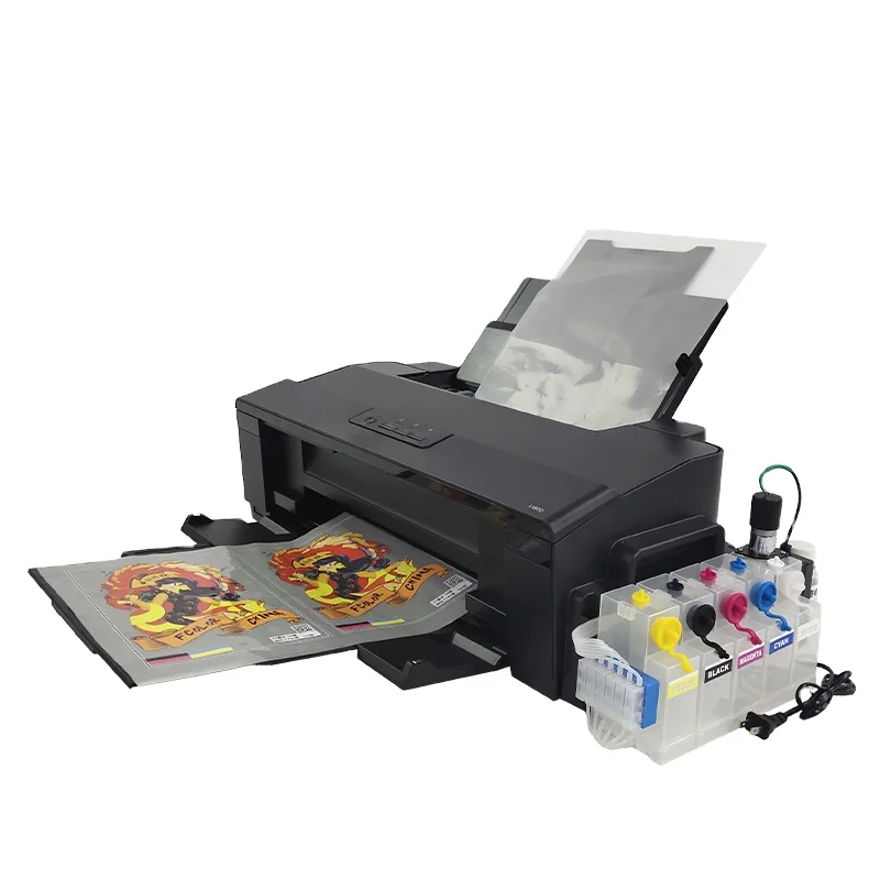 T-shirt LOGO Printing Machine A3+ A3 PET Film Transfer DTF Printer L1800