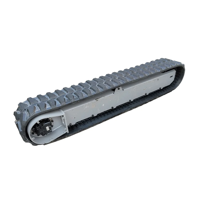 Rubber Steel Track Chassis Rubber Track Undercarriage Chassis for Mini Crawler Excavator