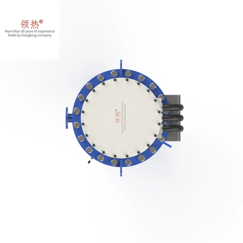 manufactory direct 191KW horizontal electric industrial thermal oil circulation heaters liquid gas heater