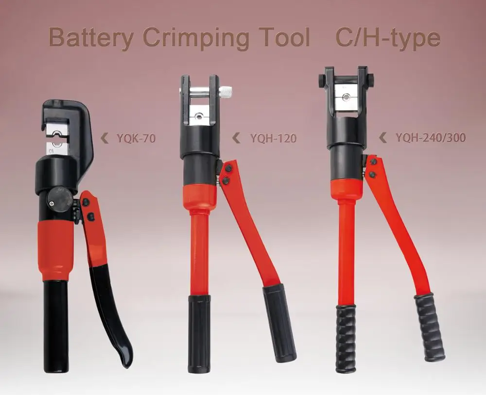 Hand Hydraulic Crimping Tool With Output Force 4.5T & Max. Crimping Capacity 70mm2