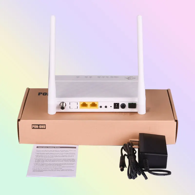 Lot 2.5Gbps 2.4G Wifi Onu Epon Xpon Gpon Ont Con Catv Rf
