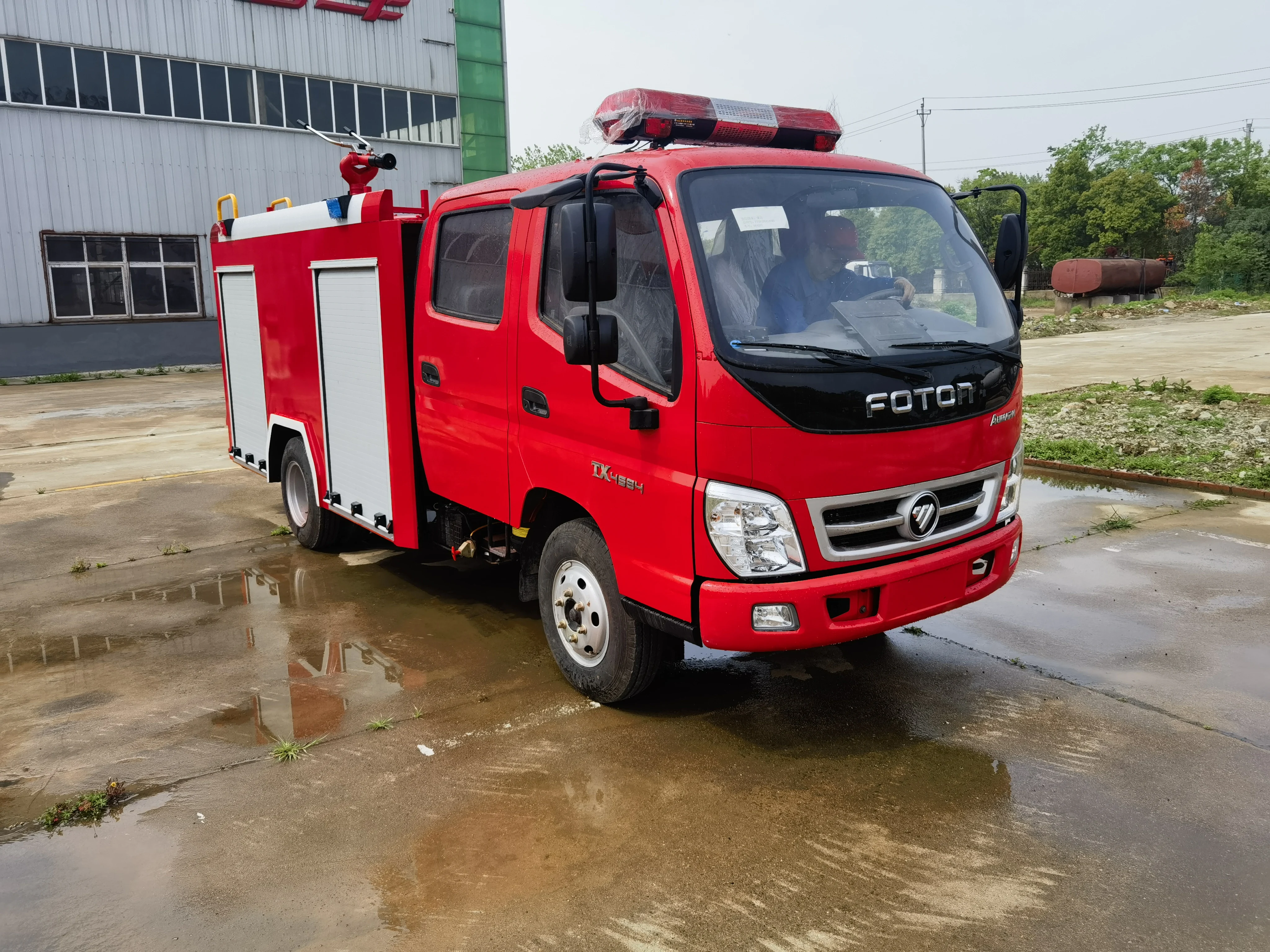 China New 18000L Fire Fighting Equipment Water Tank Fire Truck For Sale