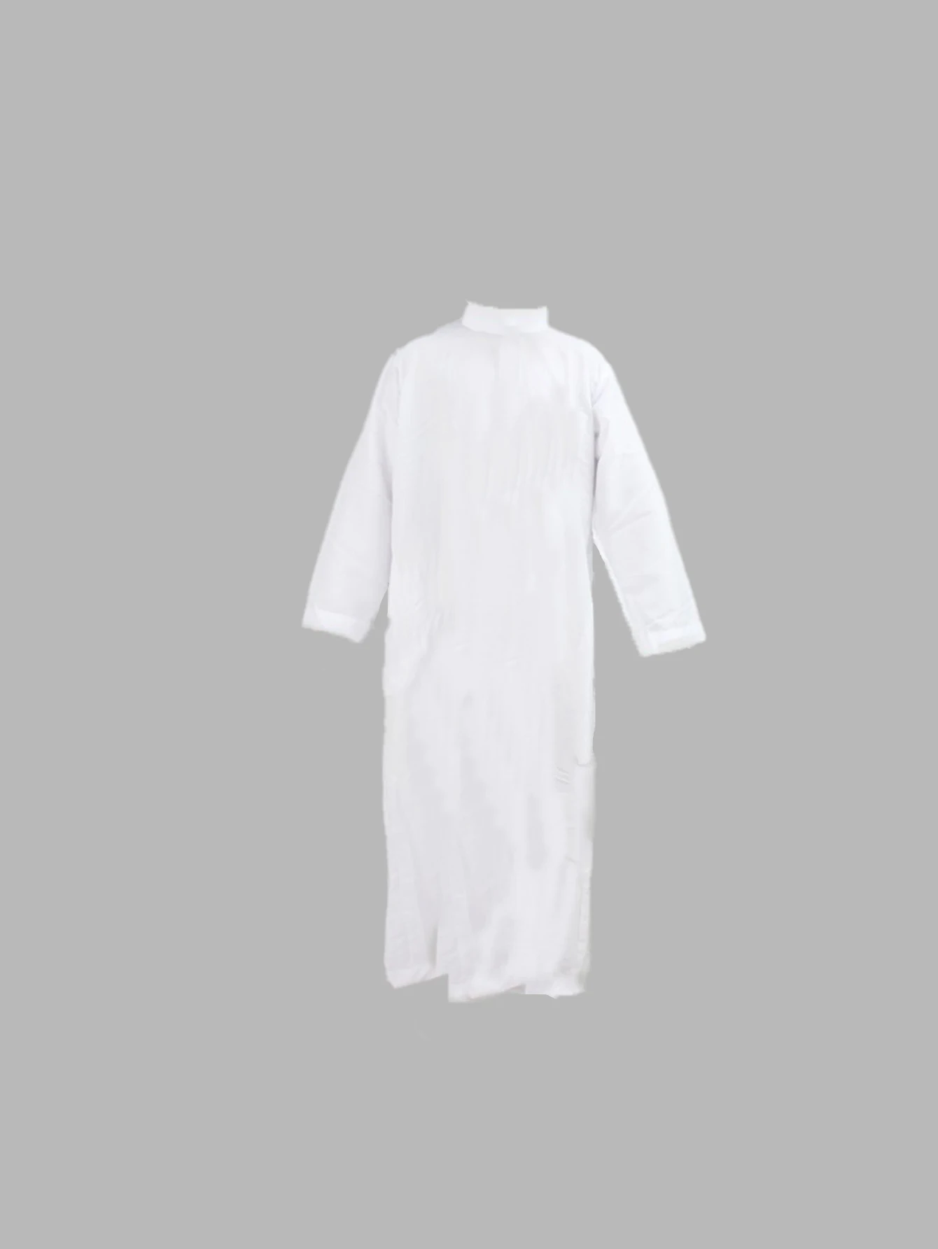 Fuyu Wholesale Customized Muslim Thobe Arabic Kaftan Robe Middle East Dubai Prayer Outfit with Pocket