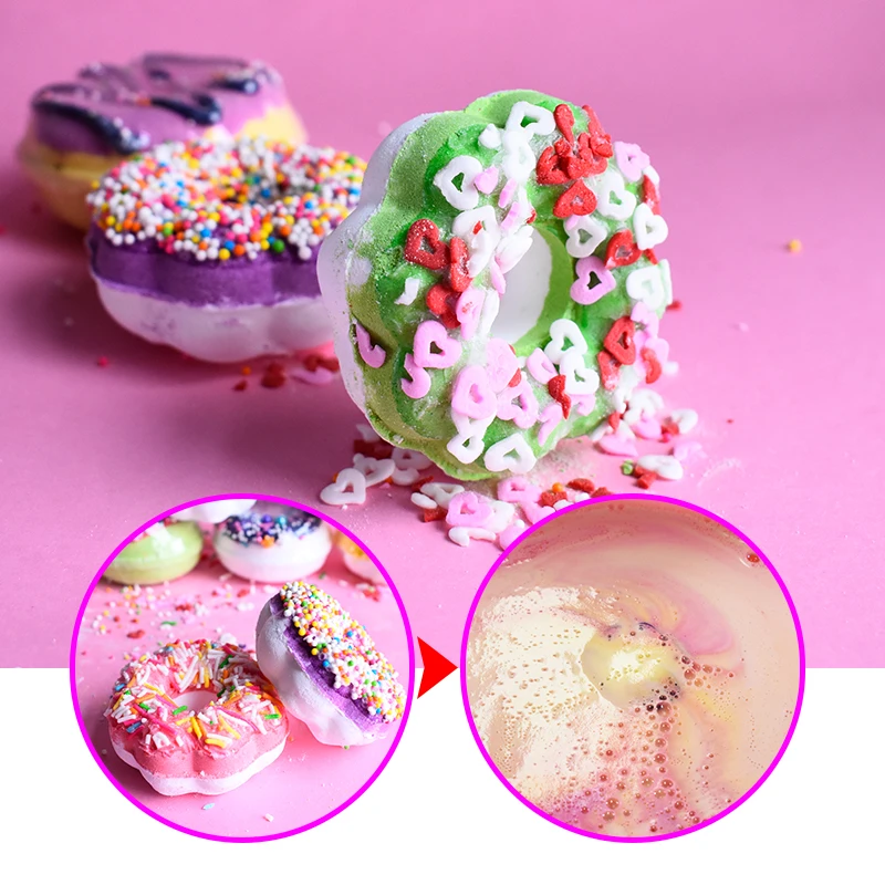 wholesale cheap bath bombs with toys bath bomb pedicure bath bomb gift set