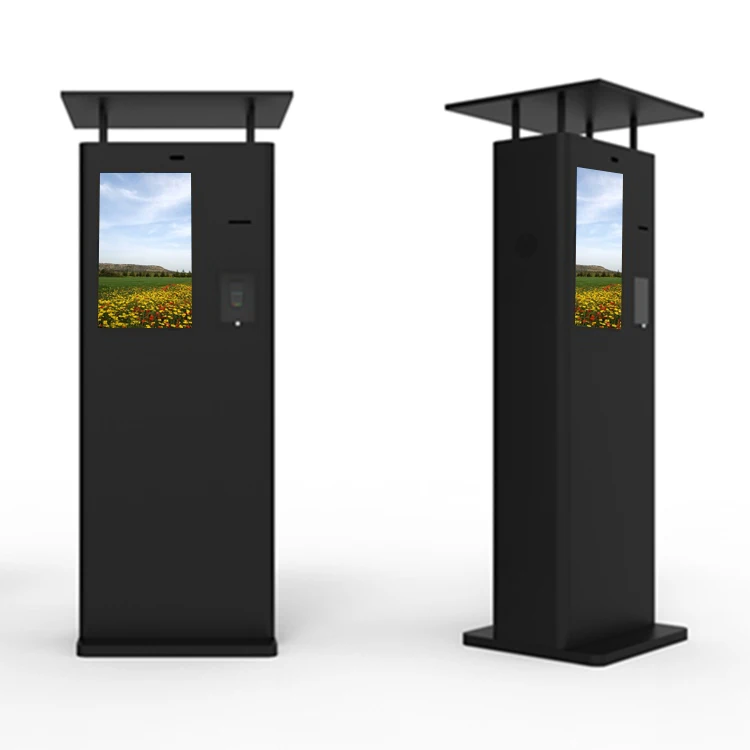 55 inch dustproof waterproof large outdoor advertising screen totem IP65 big outdoor digital signage kiosk