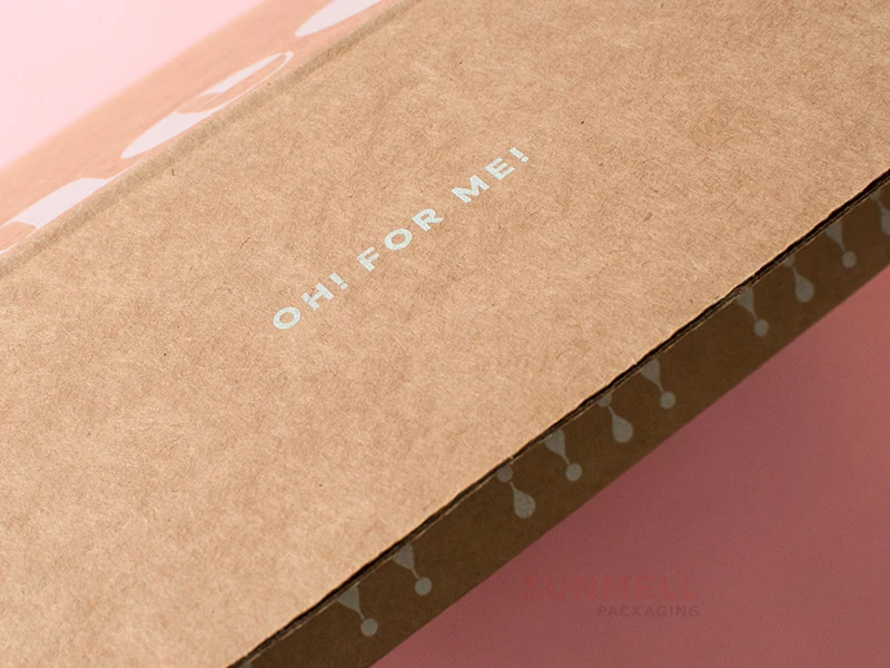 Kraft Shipping Mailer Carton Boxes Custom Eco Friendly Shipping Mailing Box For Wine Packaging