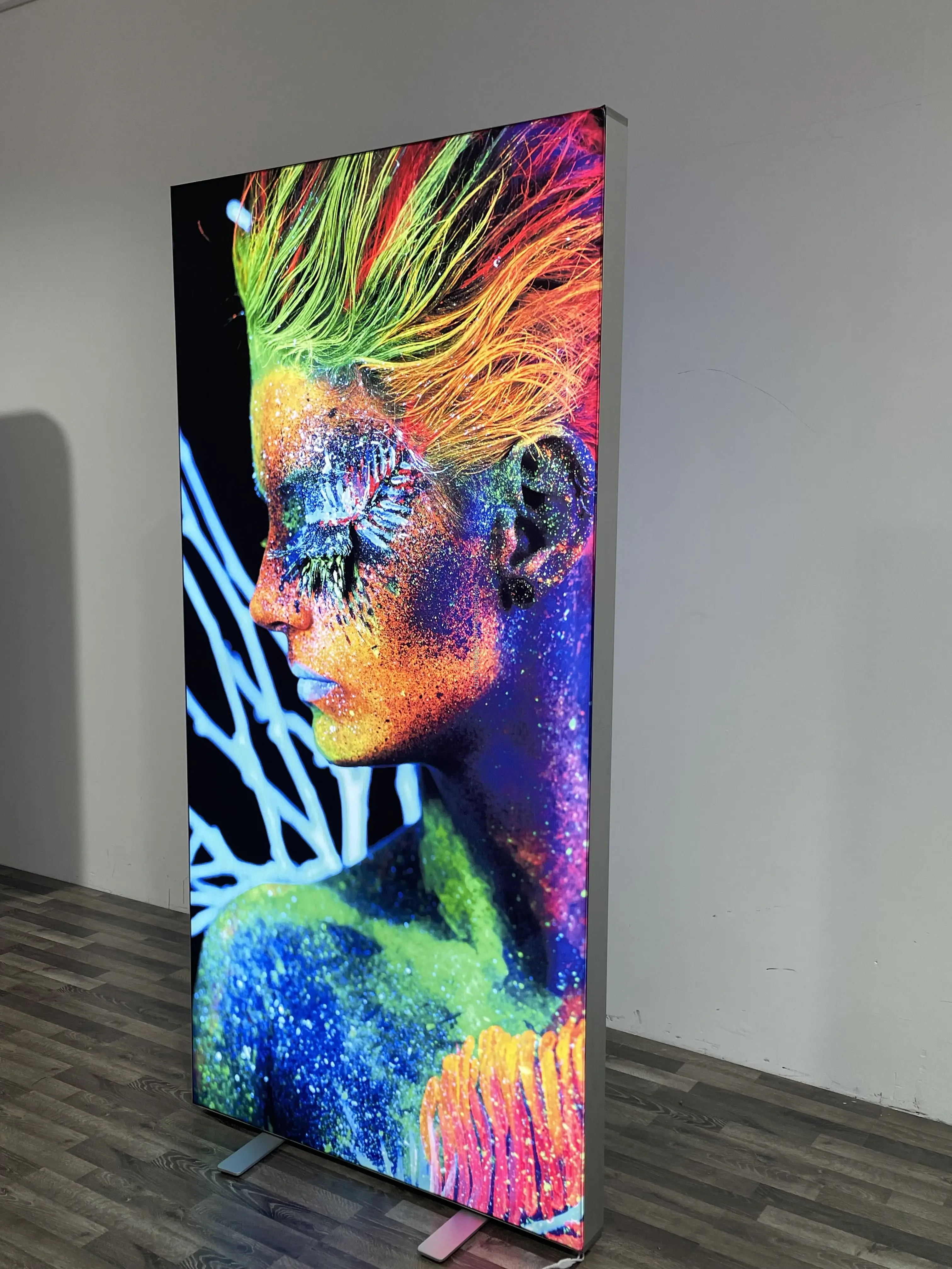 Manufacturer Customized Size Hot Sale Led Seg Lightbox For Tension Fabric  Frame Systems