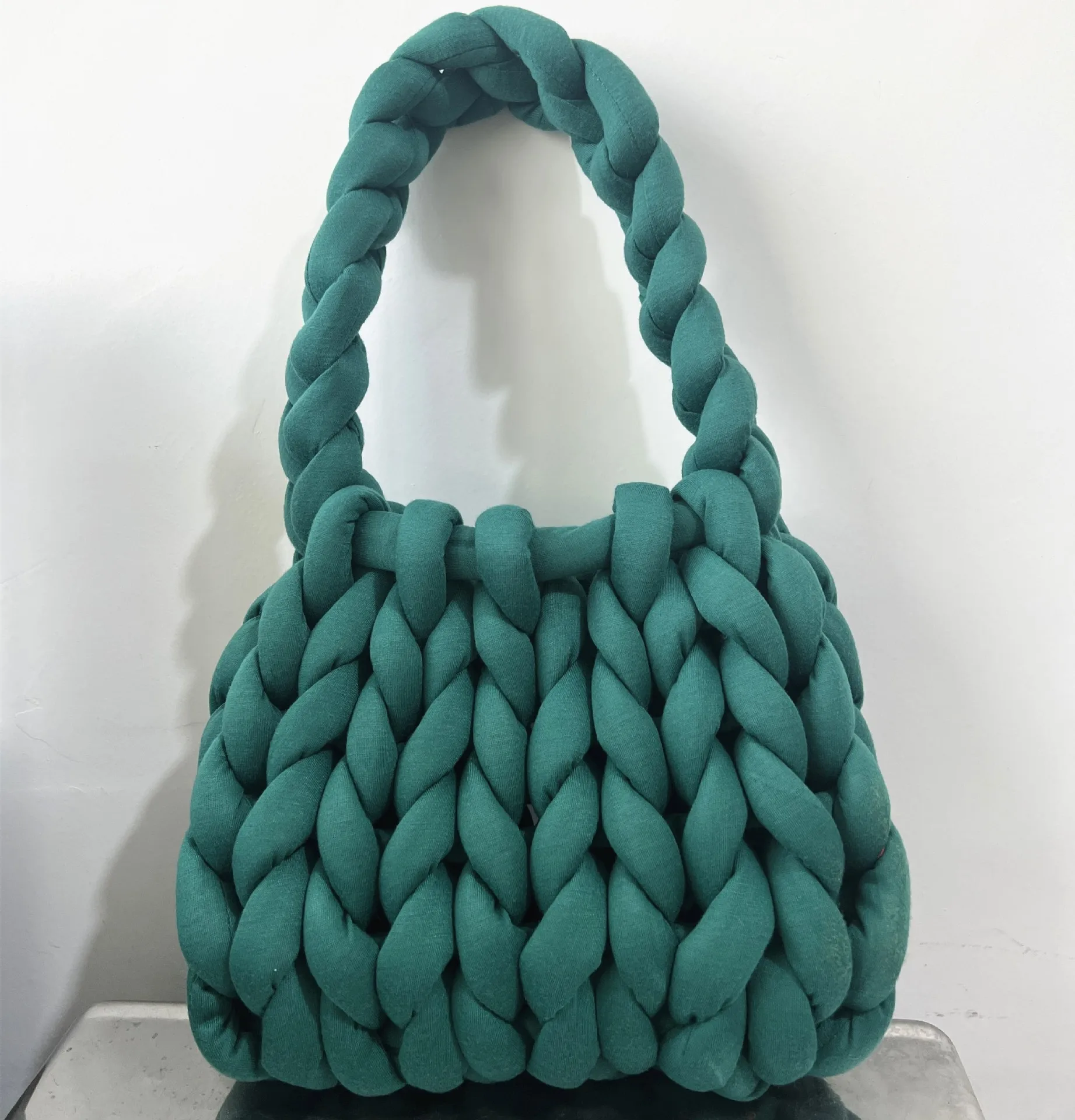 Wholesale Yarn Tote Bag Hand Arm Knitting Jumbo Super Soft Crochet Chunky Knit Yarn