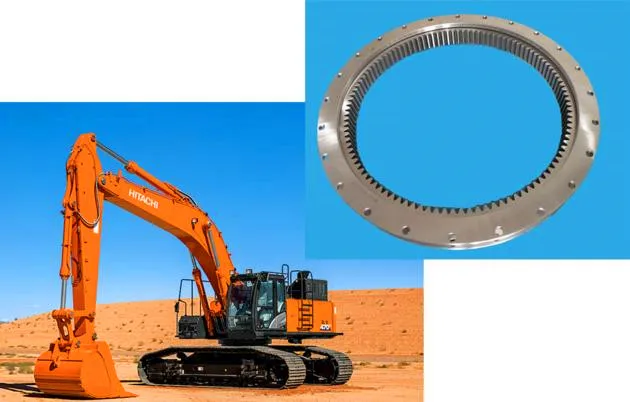 Xuzhou Helin R80-7 Excavator Turntable Bearing Large Slewing Bearing Slewing Ring Bearing R70-7