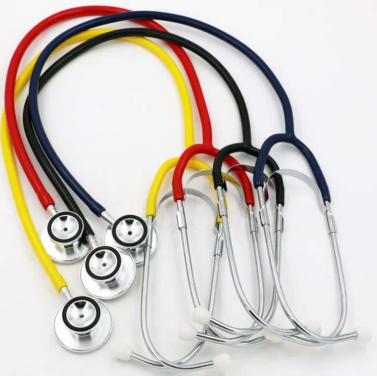 
Double-sided Dual Head Stethoscope Single Tube Doctor Nurse Stethoscope 
