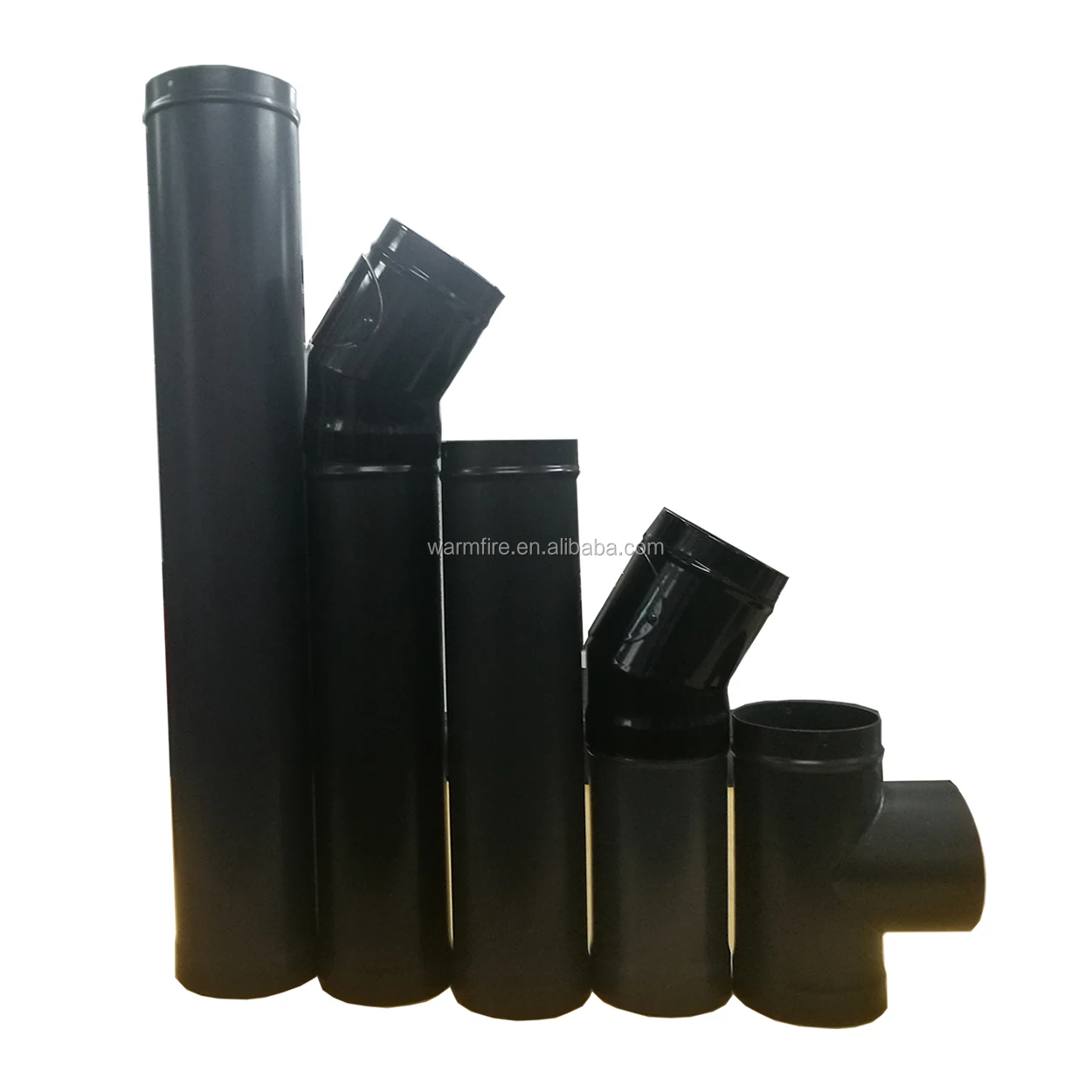 Best price China supplier CE stainless steel double wall stove pipe for wood stove fireplace chimney