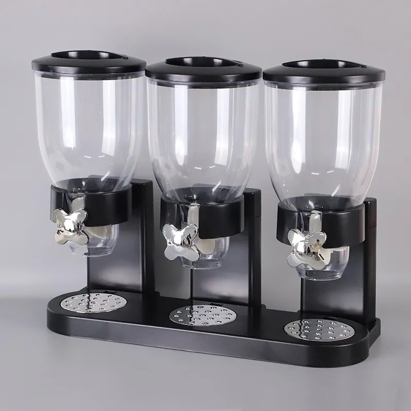 Hot Sale Multifunctional Rice Dispenser One Button Large Capacity Storage Box Grain Dispenser Cereal Food Storage Container for
