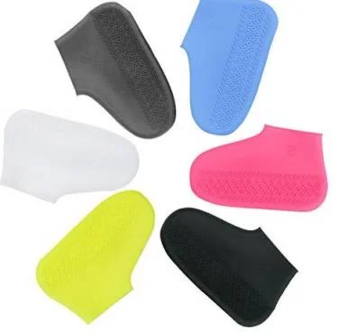 Reusable waterproof silicone rain shoes covers foldable and durable Protective out door rain boots Gel Rubber- SC01A