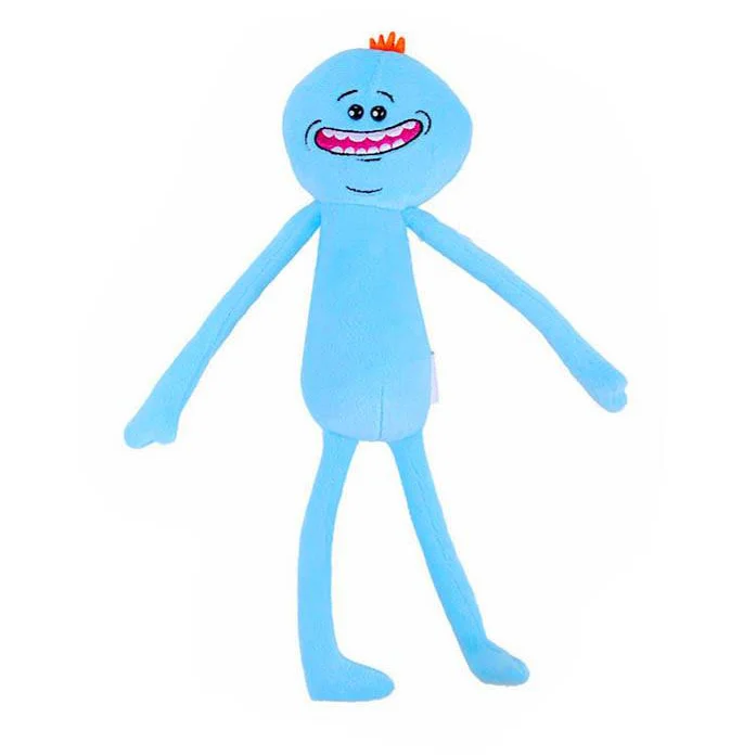 Оптовая продажа, Лидер продаж, Mr meeseeks плюшевая игрушка Рик и Морти, мягкая мультяшная кукла, игрушки для детей