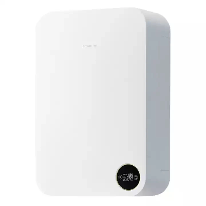 Smartmi 220m3 Wall Mounted Household Air Triple Filter Touch Screen Button Office Smart APP Control Air Purifier Filter