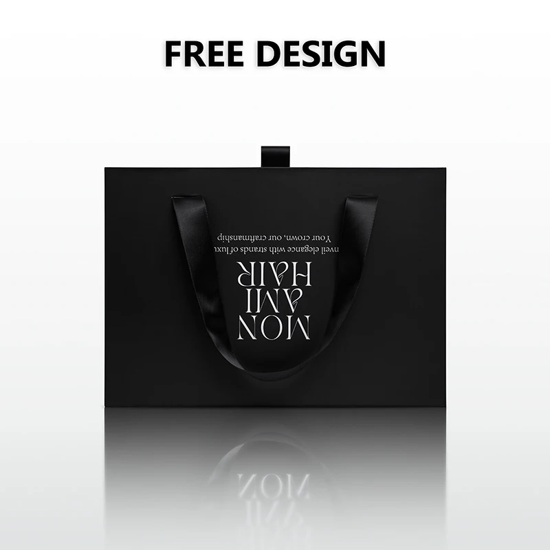 Wholesale Custom Logo Rigid Sliding Out Drawer Box Gift Box For Jewelry Wig Storage Retail Box With Silk Cloth