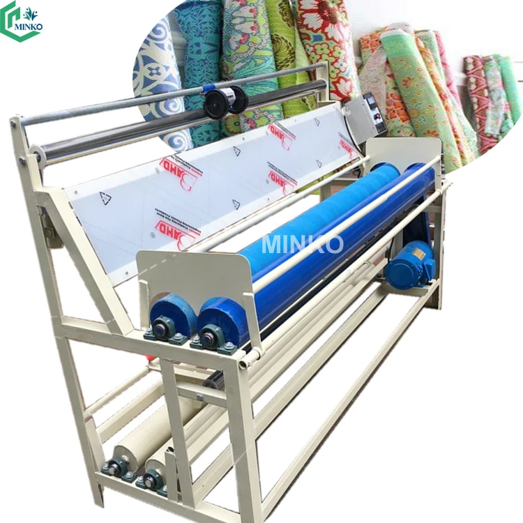 Cloth roll rewinding machine fabric inspection re-rolling machine machine