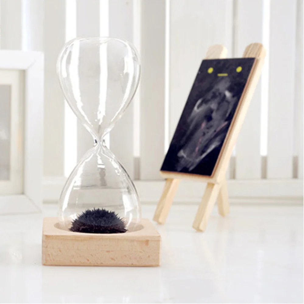 Lelyi Creative Magnetic Hourglass Hourglass Sand Timer Magnet Birthday Gift Creative Decoration