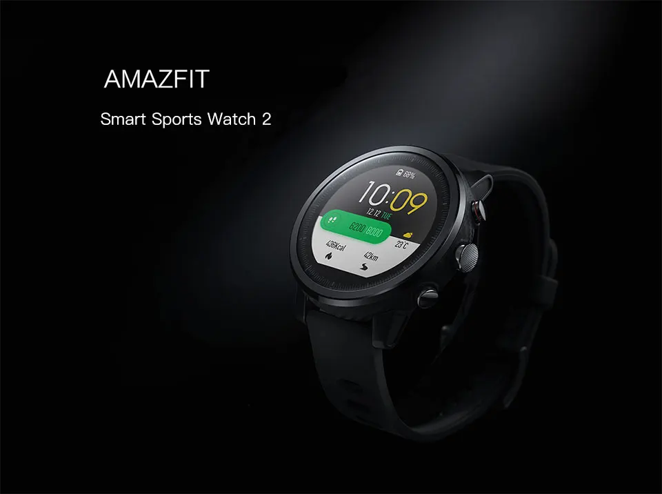 Wholesale Original Xiaomi Huami Amazfit Smart Watch Stratos 2 GPS PPG 5ATM Waterproof Smartwatch