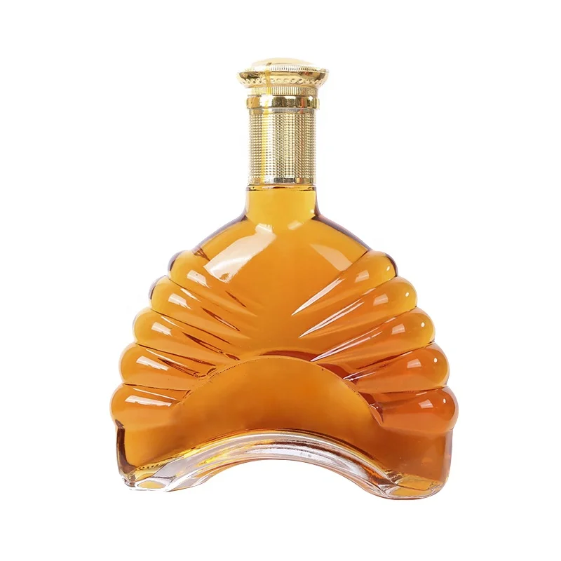 unique bridge shape XO/brandy/whiskey/vodka glass bottle