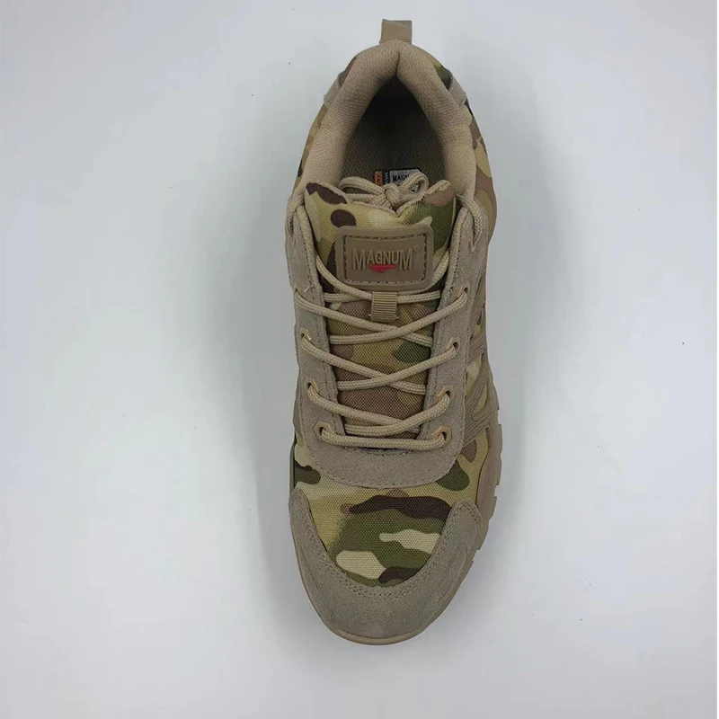 low cut  light weight l rubber sole tactical boots