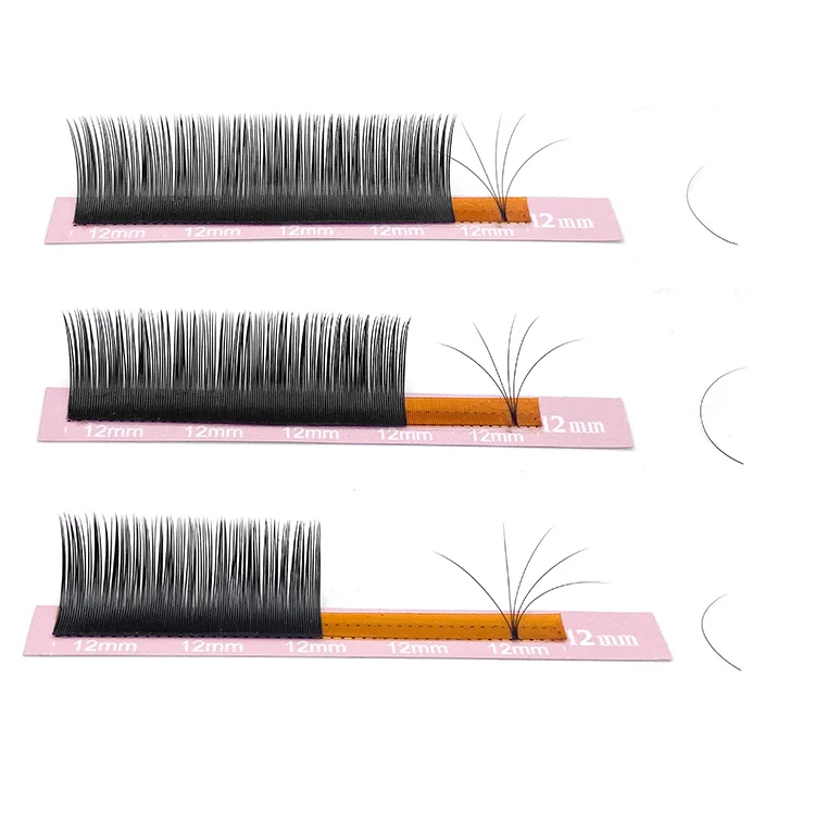 Qeelasee matte mink Korean PBT material lashes mink Individual eyelash extensions