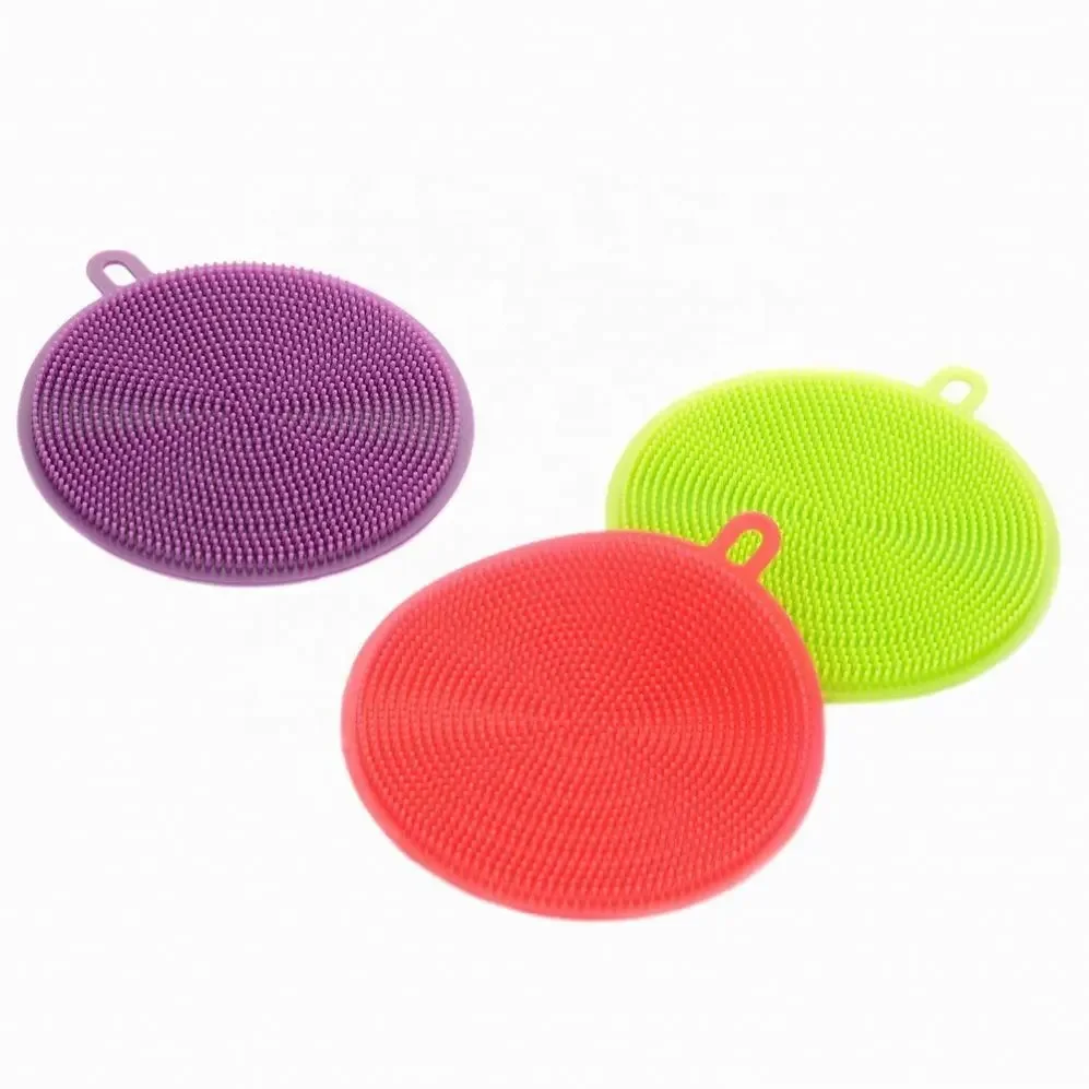 silicone Cleaning brush for kitchen Dish Bowl sink cup brush cleaner