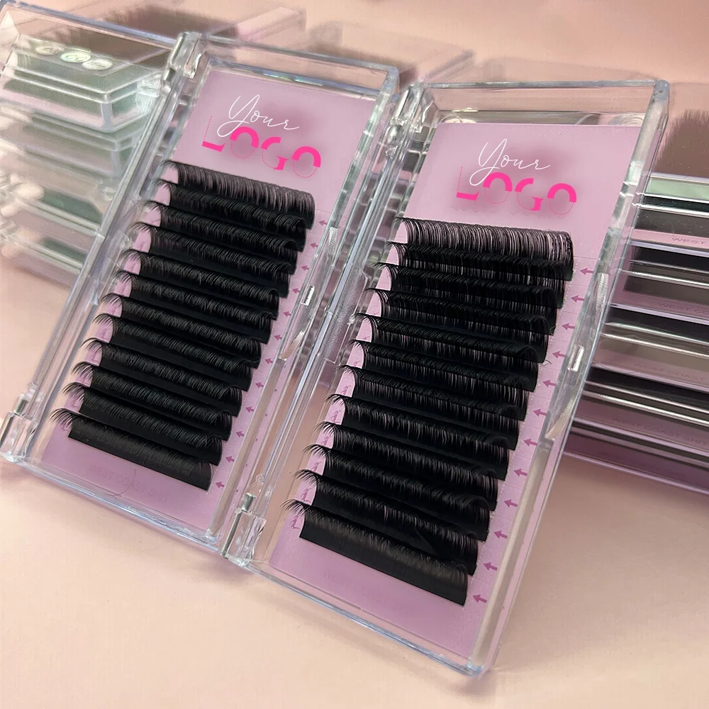 matte black lash extension supplies wholesale lash trays russian lash trays