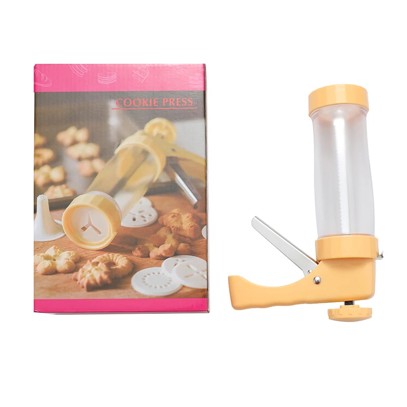 Multifunctional Cookie Cake Mounting Gun 16 Flower Slices 6 Cream Flower Mounting Mouth