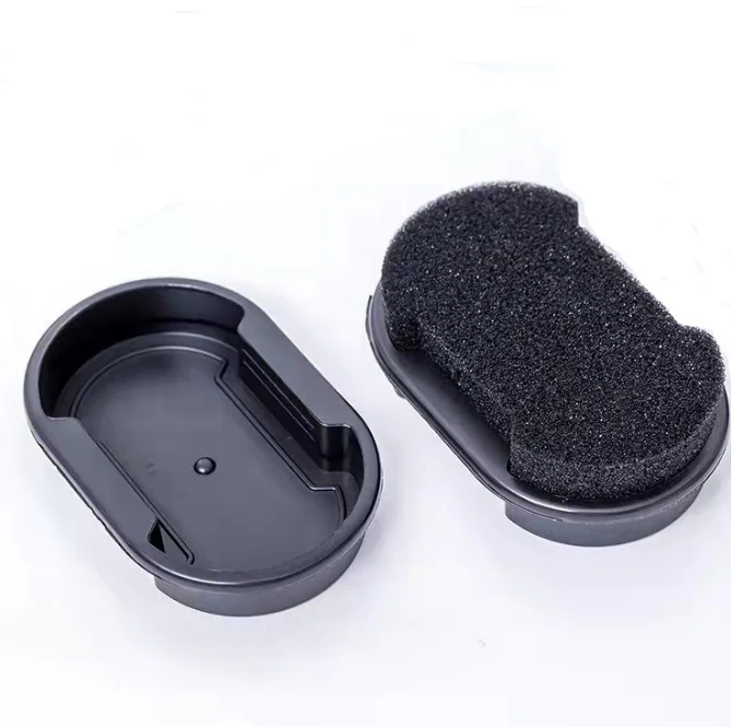 Colorlesss  universal Shoe Shine Polisher Instant Hotel Shoe Shine Sponge  Leather Shoe Cleaner Sponge brush