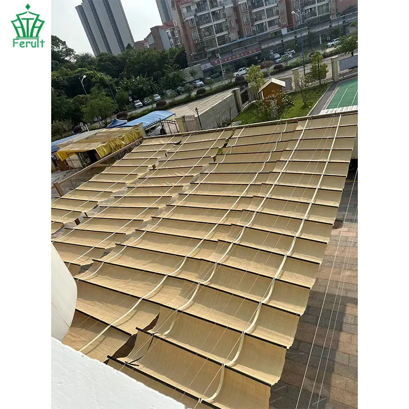 Профессиональная Настройка высокого качества Skylight жалюзи наружный выдвижной тент