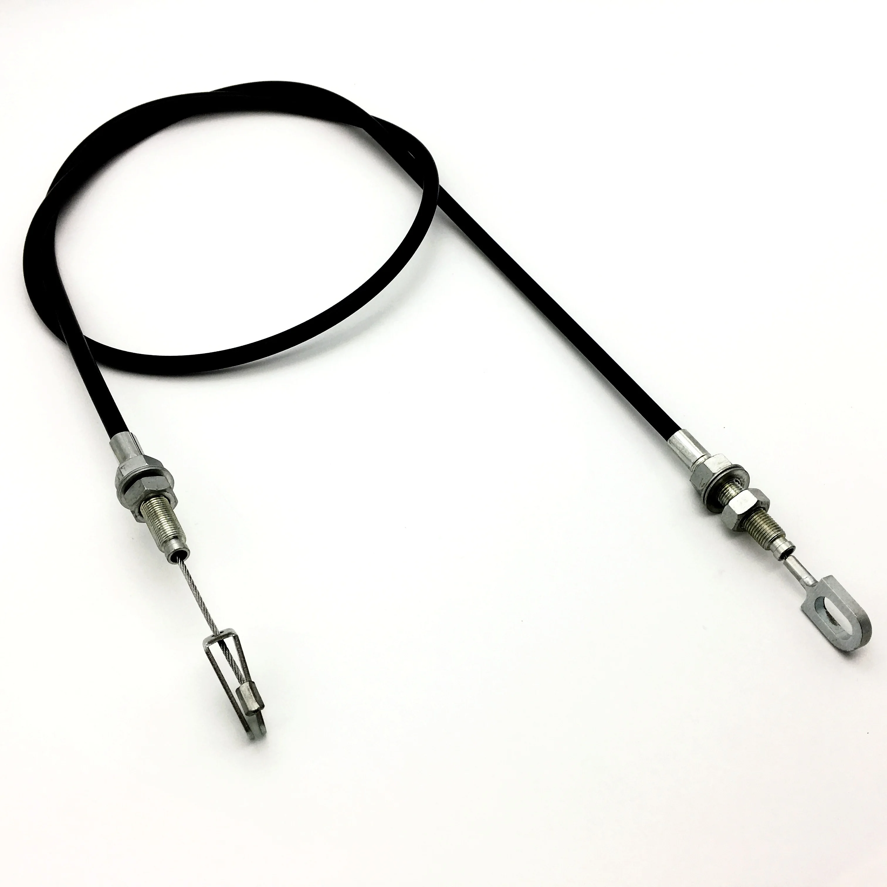 die-casting zinc head steel wire rope control cable assembly bowden cable with customized fittings