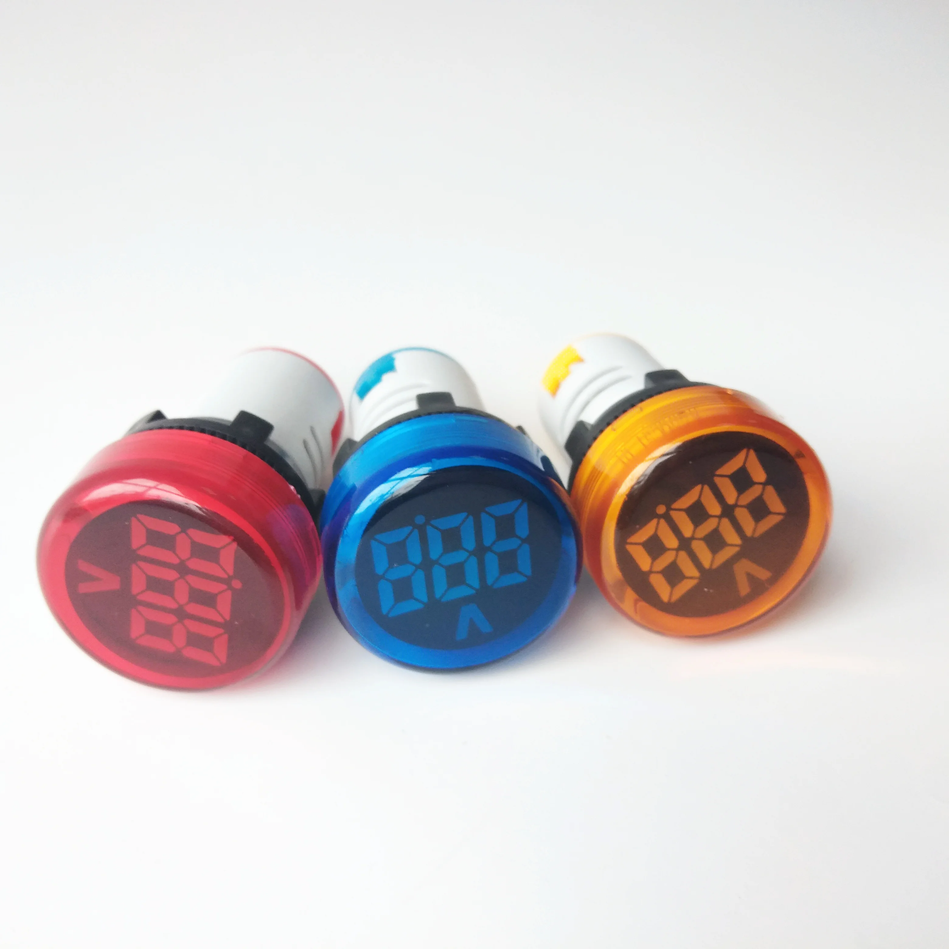 D003-22V  500V 22mm LED Digital Display AC Panel Voltmeter