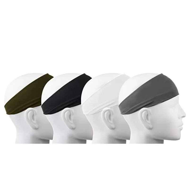 hot sale New Sports Headbands for Men Lightweight Headband Sweat Band Moisture  Workout Head Band Sweatband Gym Accessories