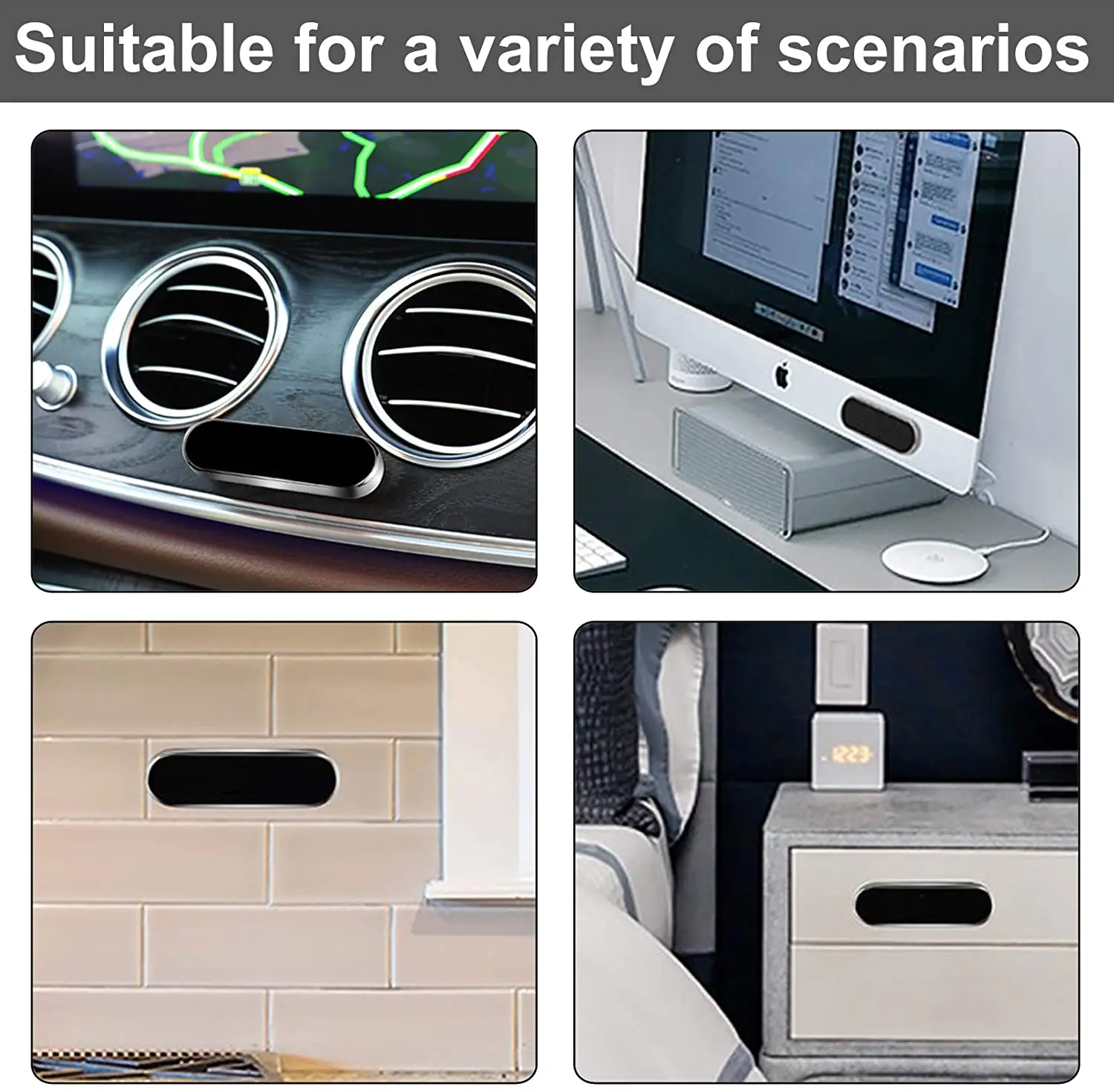 PUERXIN Magnetic Cell Phone Holder Car Mount