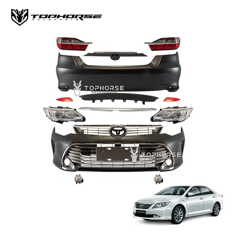 Camry LE/SE Upgrade Body Kit Bumper Head light Tail light Front Grille 2012-2015