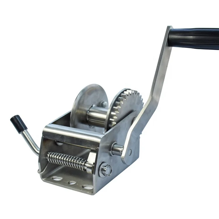 Высококачественная ручная лебедка 1200lbs с ручным прицепом