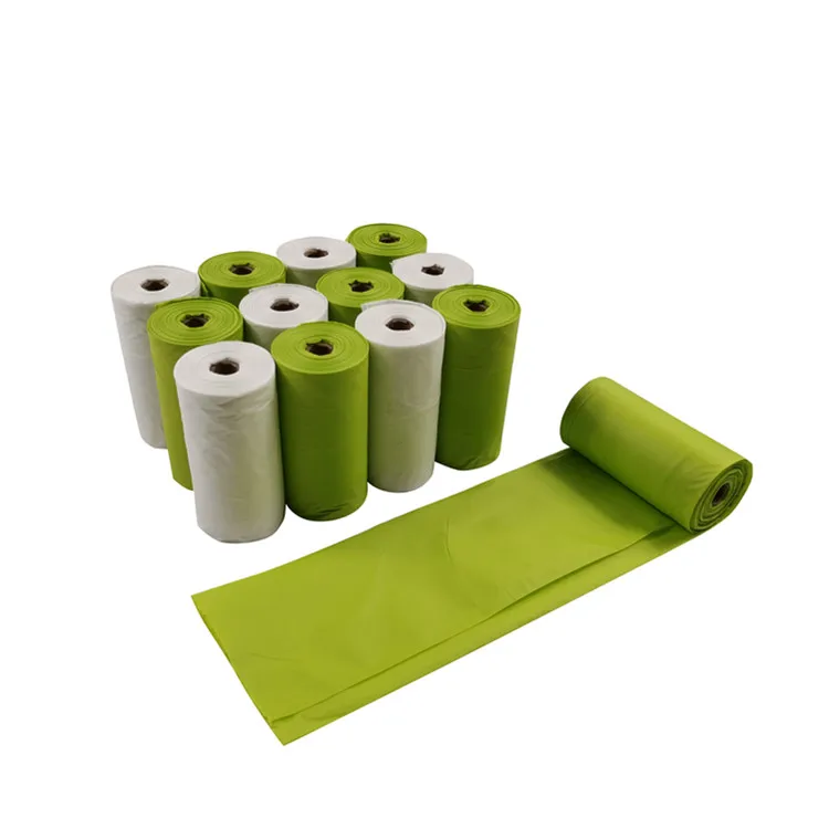 
compostable bags 100% biodegradable pet dog waste bag 