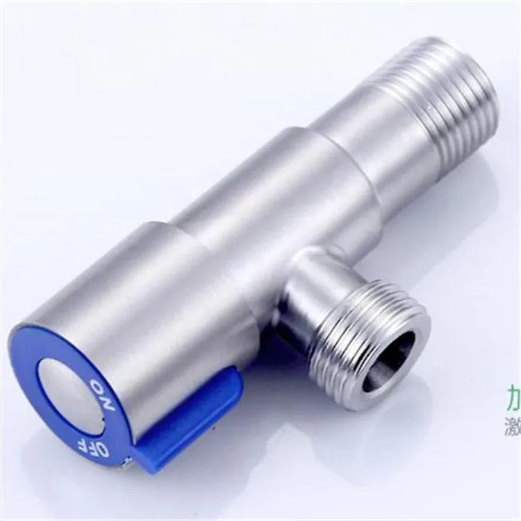 
Factory Direct Angle Stop Valve Triangle Faucet Water Forged Brass SUSAngle Stop Cock Valve For Bathroom Toliet Angle Stop Valve 