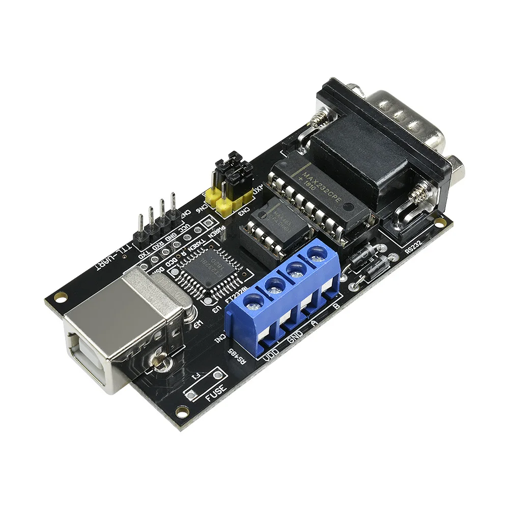  Стандартный USB-преобразователь FT232BM/BL FTDI на последовательный RS232 TTL UART RS485 плата модуля контроллера DB9 для стандарта