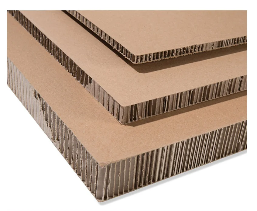 Honeycomb board manufacturers supply buffer thickened paper honeycomb board packaging custom