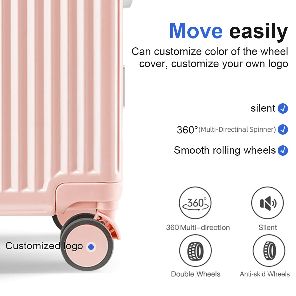 Classic luggage bag Hard shell waterproof maleta viajera with high quality  hot sale Bagagem luggage sets 3 piece