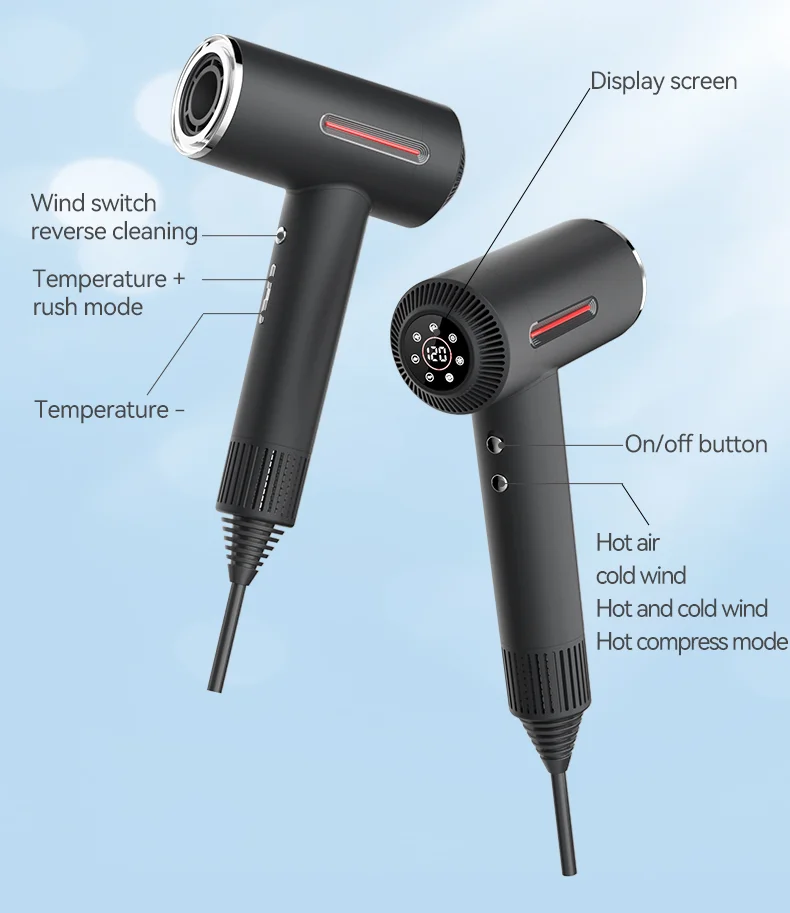 110000 rpm High Speed bldc Brushless Wholesale Professional Dryer High Speed Powerful Hairdryer 220v Electric Bldc Travel Home