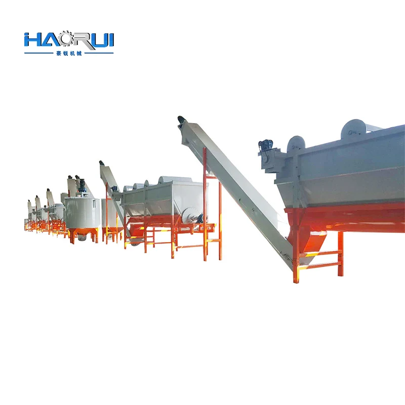 1000kg/hour small plastic recycling plant PET plastic recycling machine line