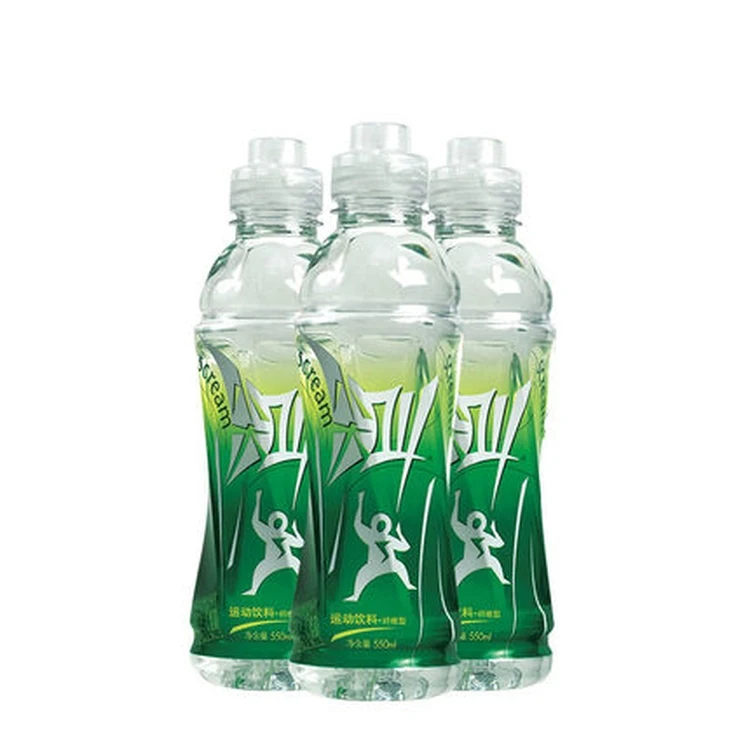 Wholesale scream active fiber green sportswear 550ml energy flavor drink